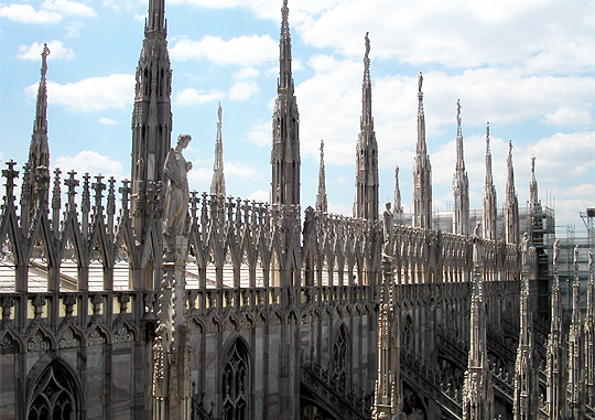 The Duomo's roof