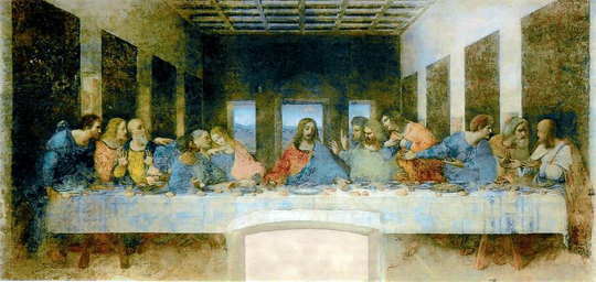 Mural of The Last Supper