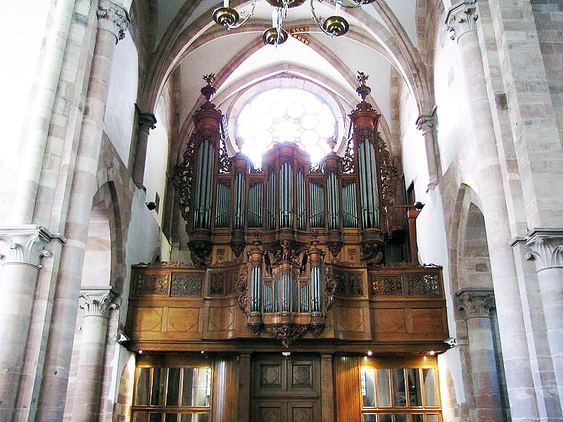 The organ that Wolfgang Amadeus Mozart once played.