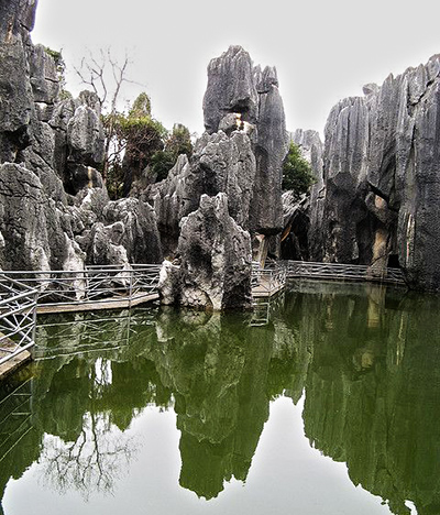 The Stone Forest features seven scenic area.