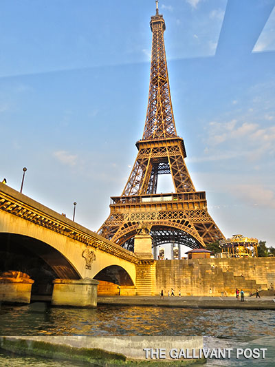 Eiffel Tower and Pont d'Lena