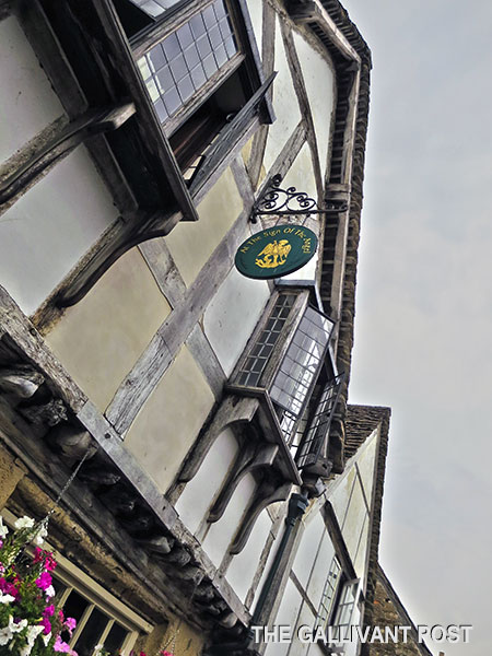 At the Sign of the Angel pub in Lacock