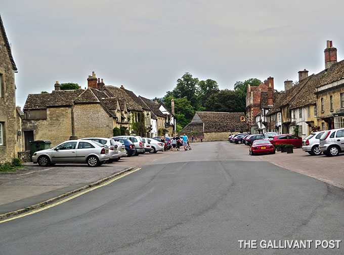 A typical street in Lacock.