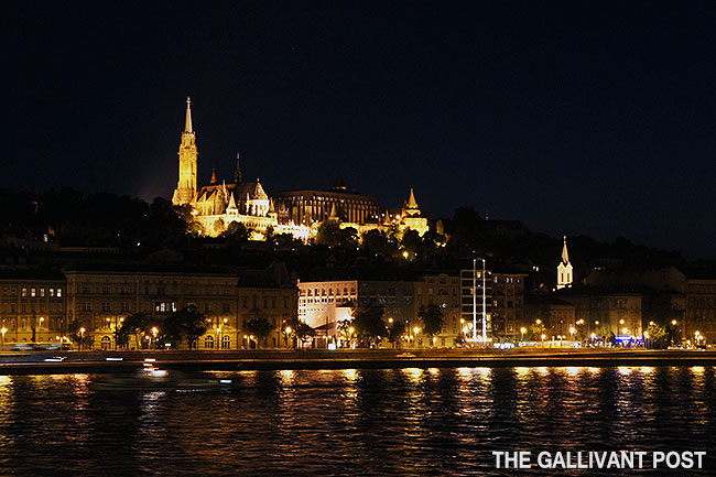 A night stroll along the Danube offers amazing sights.