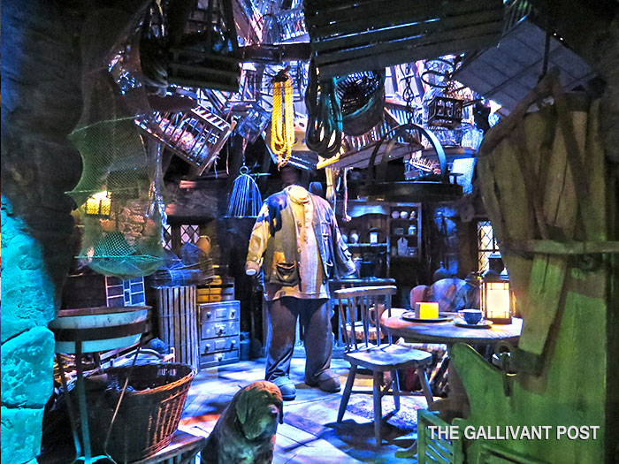 Hagrid's cottage in Harry Potter