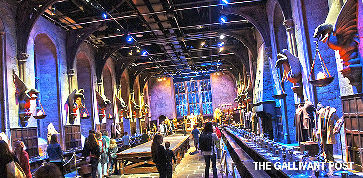 The Great Hall in Harry Potter movies