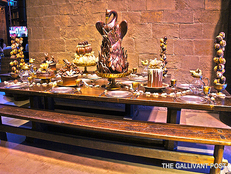 One of the feasting scenes in the Great Hall