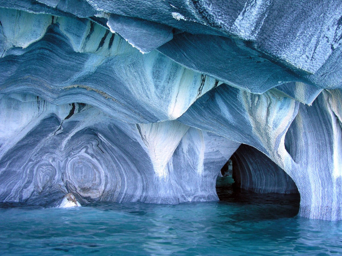 The Marble Caverns in Patagonia