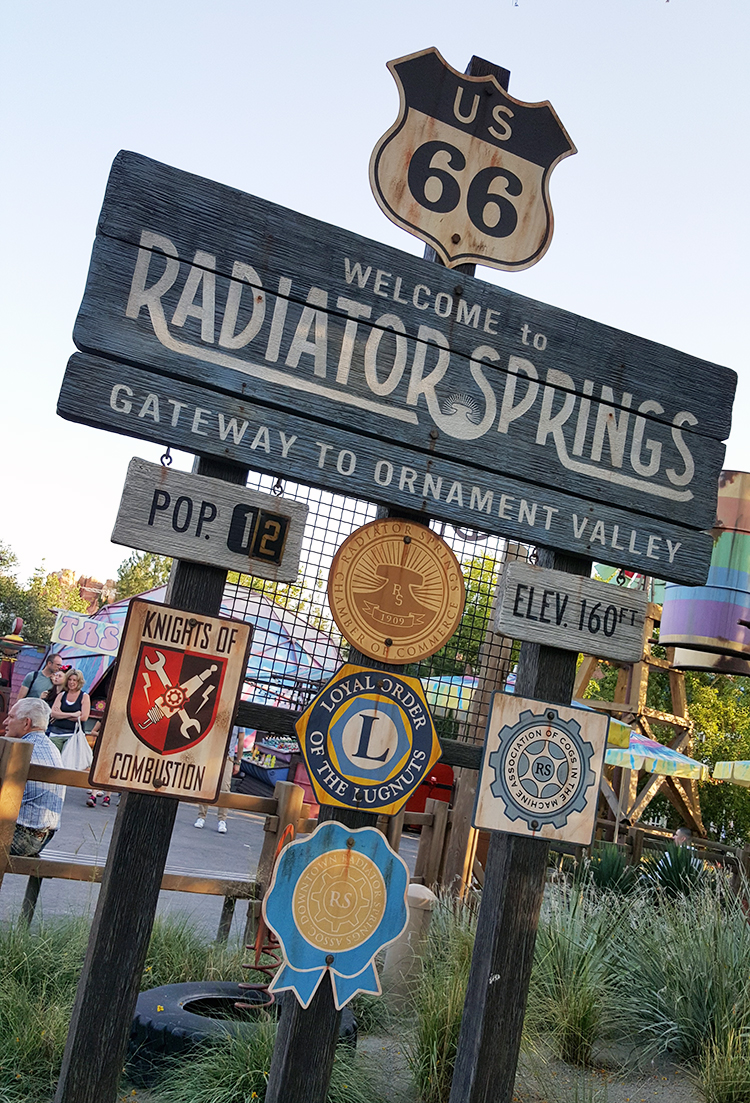 You've arrived at Radiator Springs!