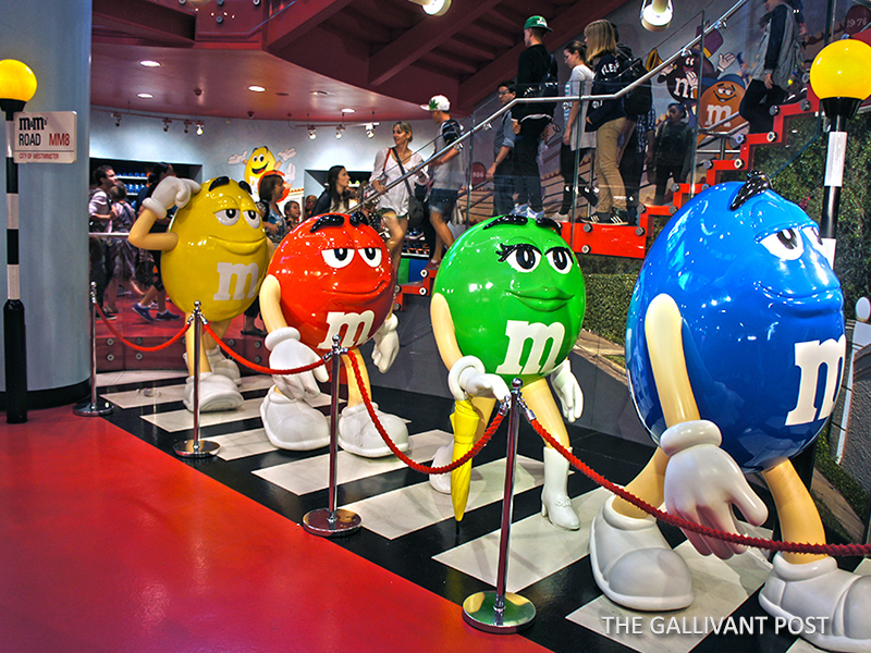 M&M's World in Leicester Square.