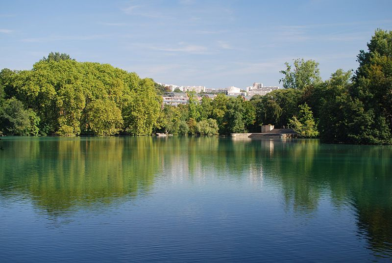 The Parc de la Tête d'Or in Lyon