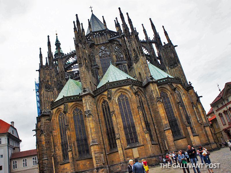 St Vitus Cathedral- the East end