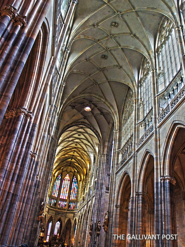 St Vitus Cathedral in Prague.