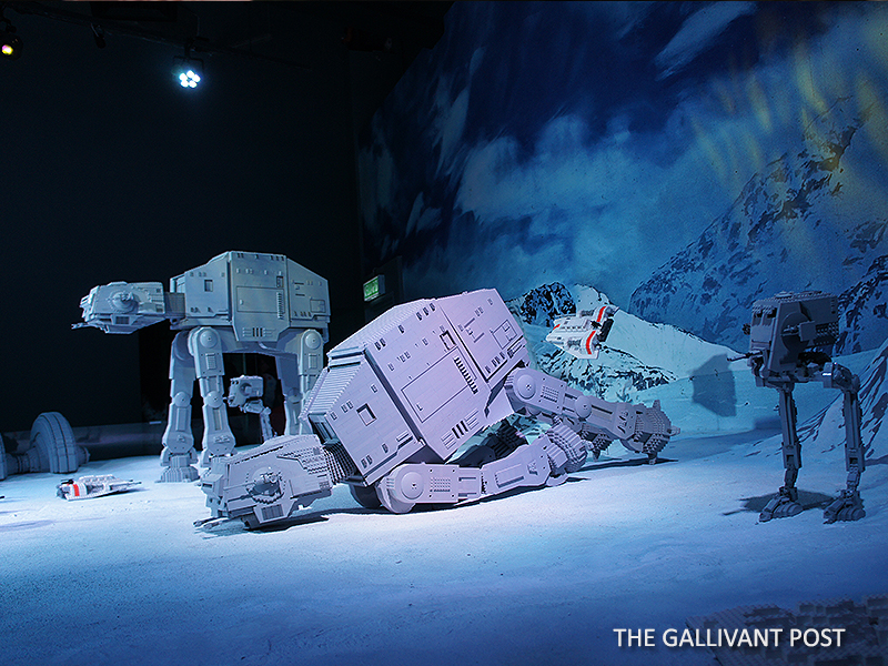 Legoland Malaysia Star Wars exhibit- The Empire Strikes Back