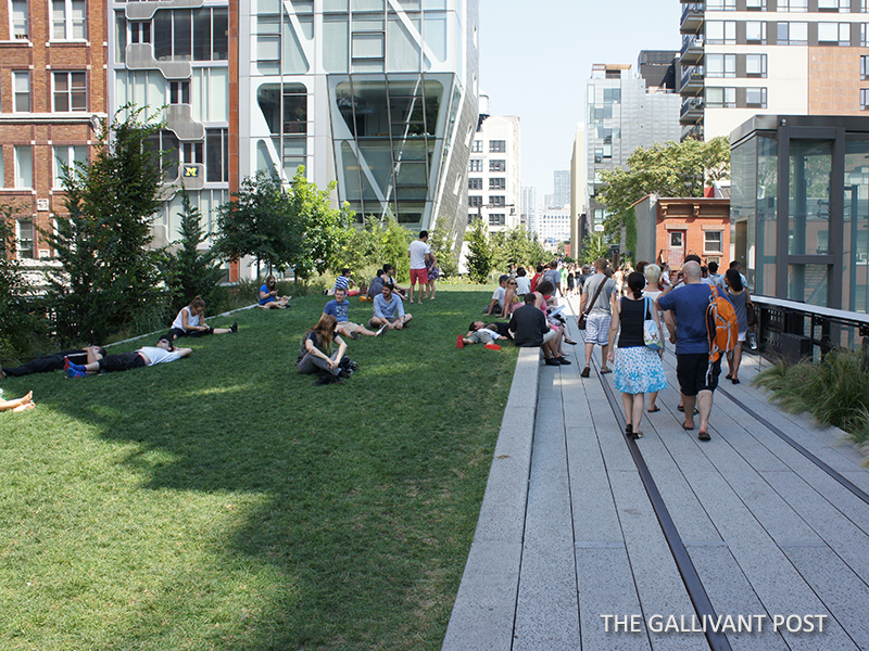 Take a siesta at the High Line in New York