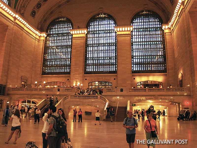 Admire historic Grand Central in New York