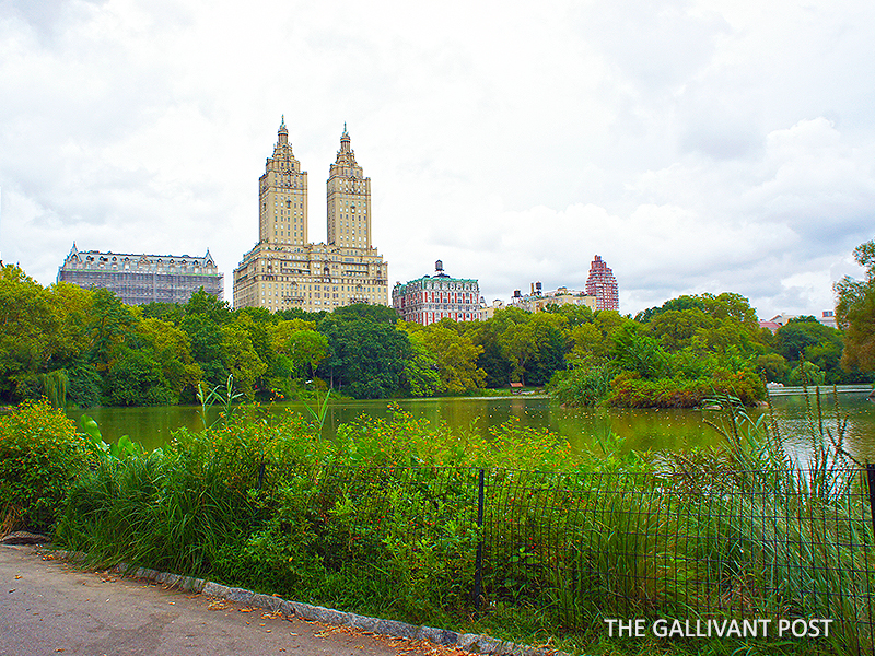 Central Park lake view