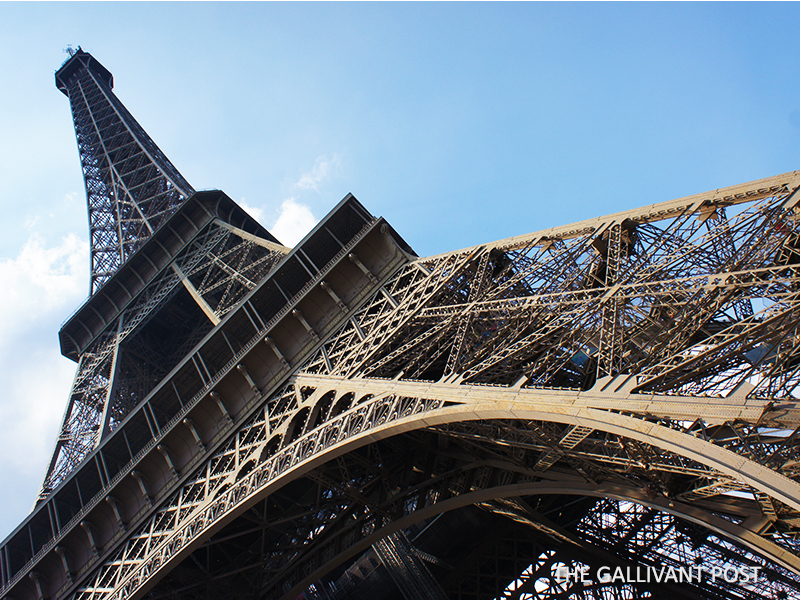 Up close with the Eiffel Tower