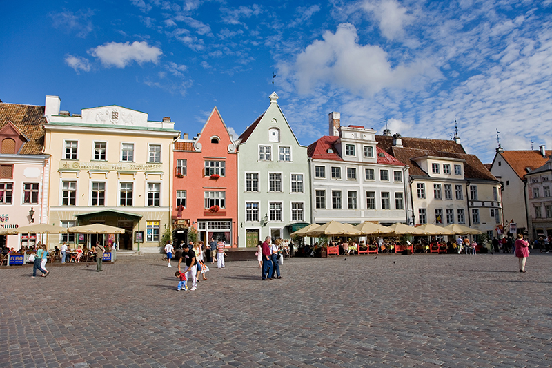 Town Hall Square, Tallinn, Estonia