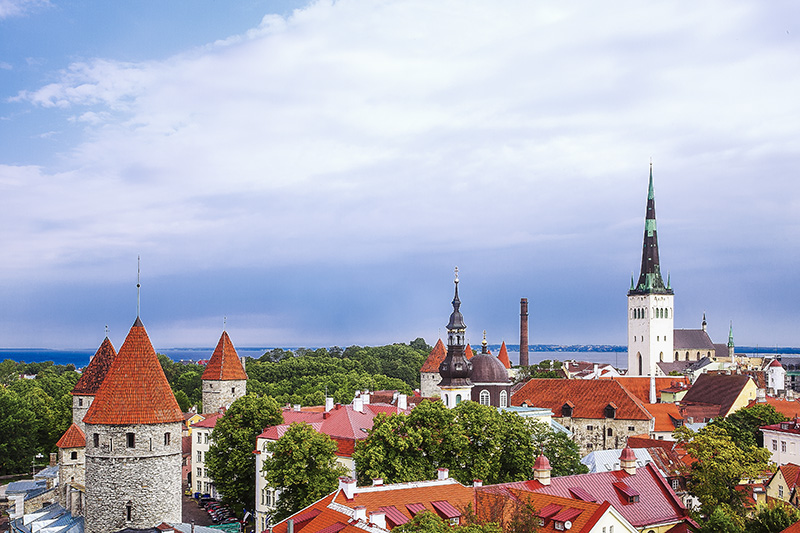 View of Tallinn Old Town