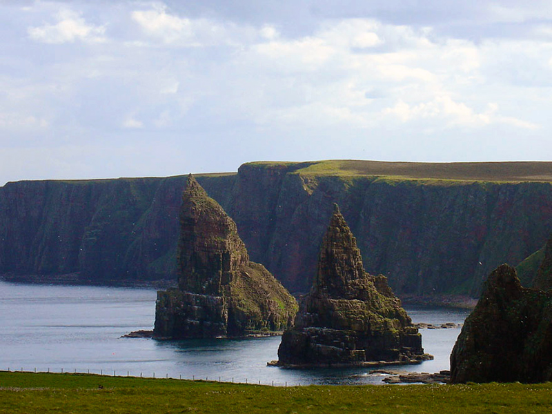 At the Duncansby Stacks